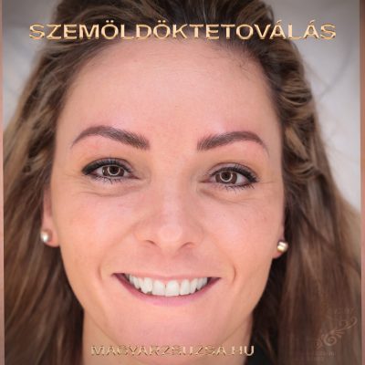 Szálas szemöldök - Microblading